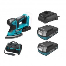 Dedra Set Slefuitor delta SAS+ALL cu 2 acumulatori Li-Ion 18V 2.0Ah incarcator 60W si geanta Dedra Set Slefuitor delta SAS+ALL cu 2 acumulatori Li-Ion 18V 2.0Ah incarcator 60W si geanta